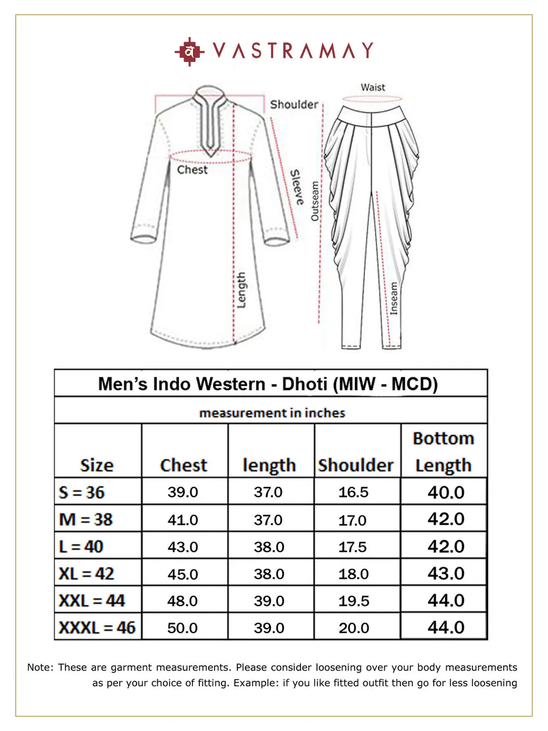 VASTRAMAY Men's Mint Green Sherwani Set