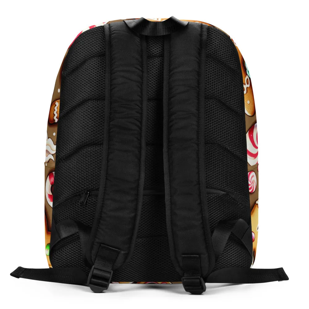 Whimsical Winter Wear Minimalist Backpack