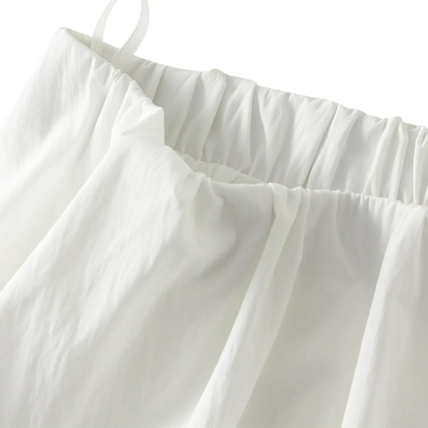 Women's Flowy Maxi Skirt Summer Pleated High Waisted A-Line Flared Long Skirts Elegant Dressy Casual Long Skirts