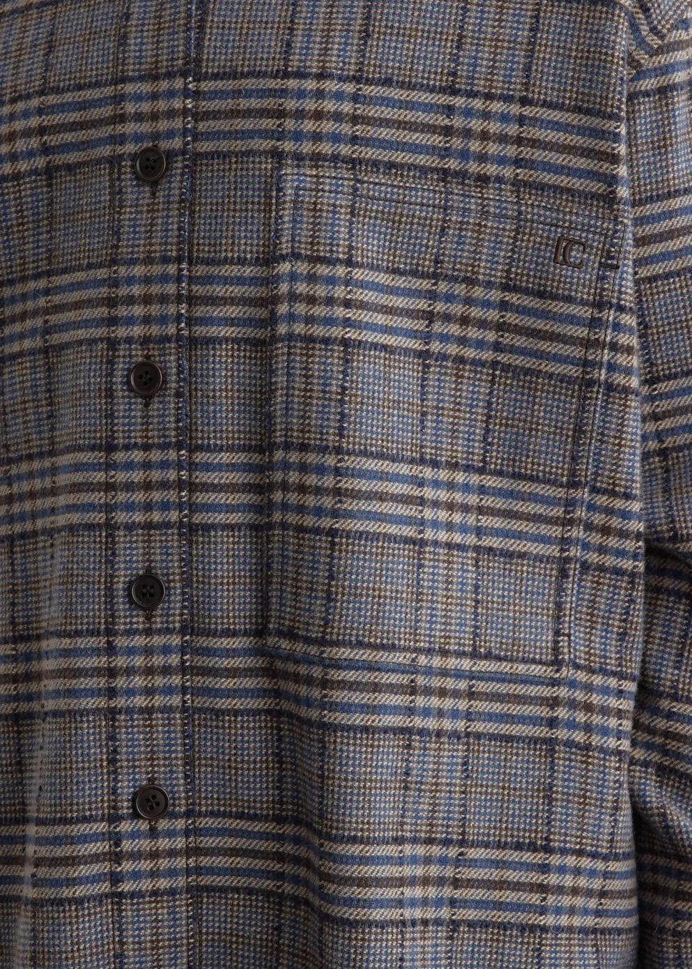 Wool Check Shirt
