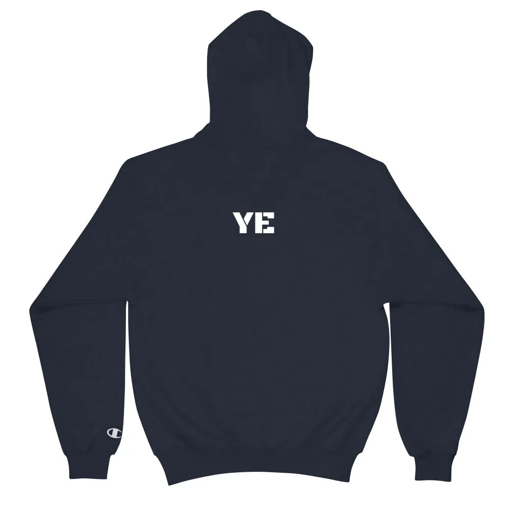 YE Unlimited Champion Hoodie......save a tree